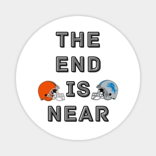 Cleveland Browns vs Detroit Lions 2024 Football Game Magnet